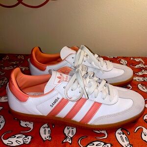 Adidas samba *peach color* size 8 women